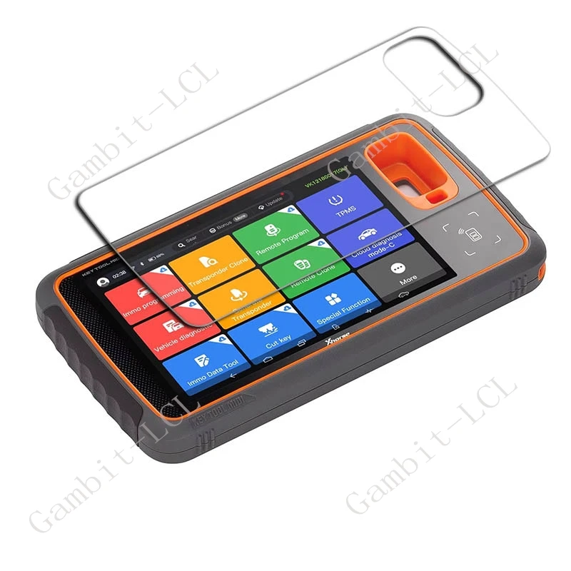 1-3 szt. Szkło hartowane 9H HD do Xhorse VVDI Key Tool MIDI 7" ON VVDIKeyToolMIDI Pad Folia ochronna na ekran — zdjęcie produktu 3
