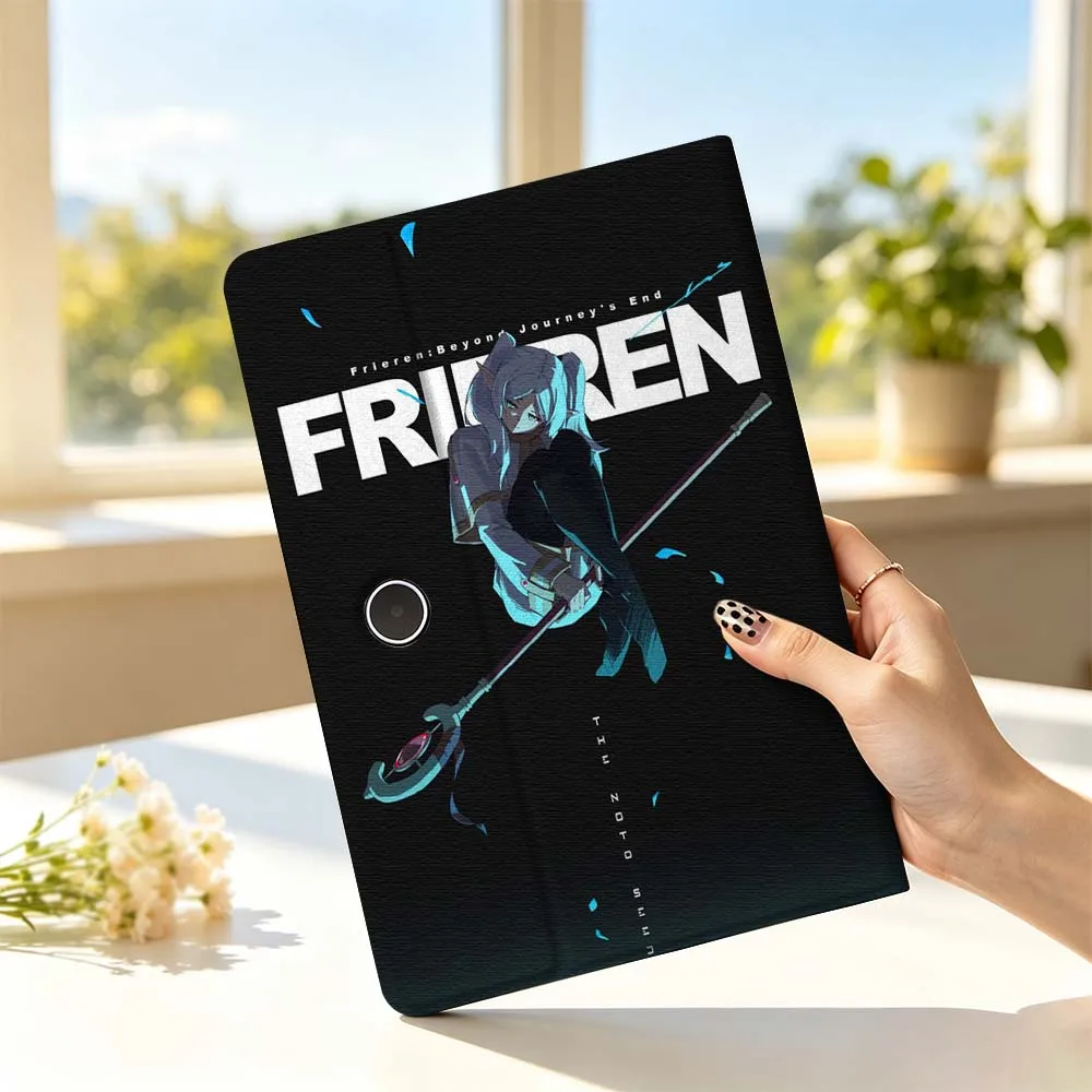 Frieren-Anime Cute For OPPO VIVO IQOO OnePlus Realme Pad 3 Pro 13 12.1 11.61 11.4 10.36 11 inch Tablet Case Soft