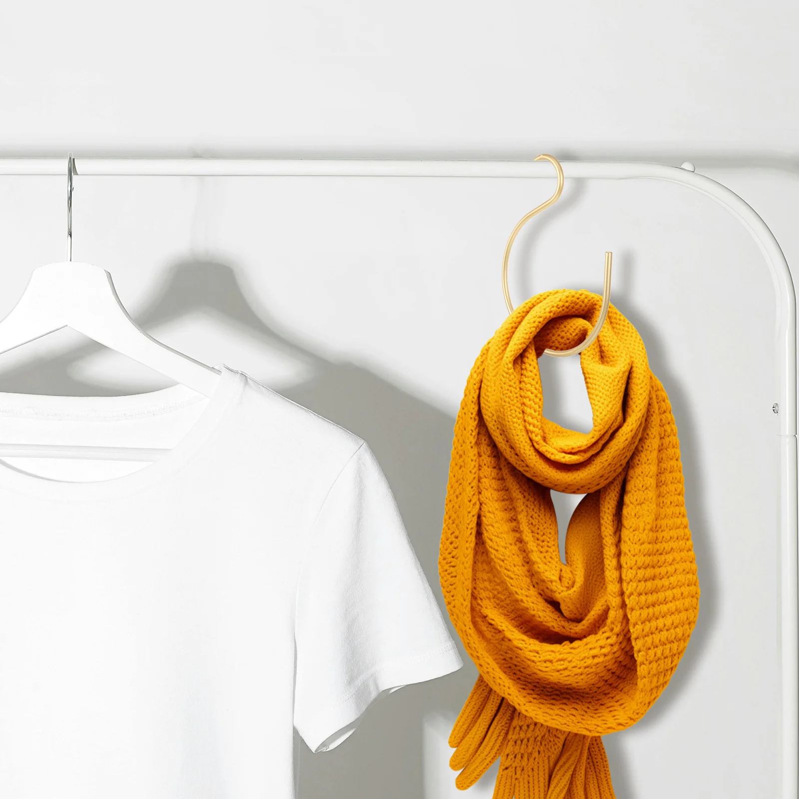 

Hat Rack Multi Functional Scarf Tie Belt Organizer Space Saving Closet Hanger Bag Storage Display Scarf Hanger