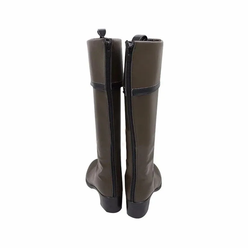 

Candy 2025Anime Bungo Stray Dogs Cosplay Shoes Nakajima Atsushi Season 2 Edgar Allan Poe Costume Halloween PU Leather Boots Acce