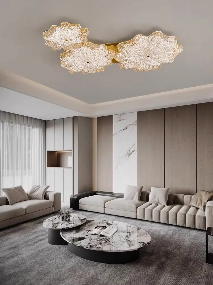 

BOSSEN LED ceiling pendant light for living room, bedroom home decoration fixtures, petal ceiling light