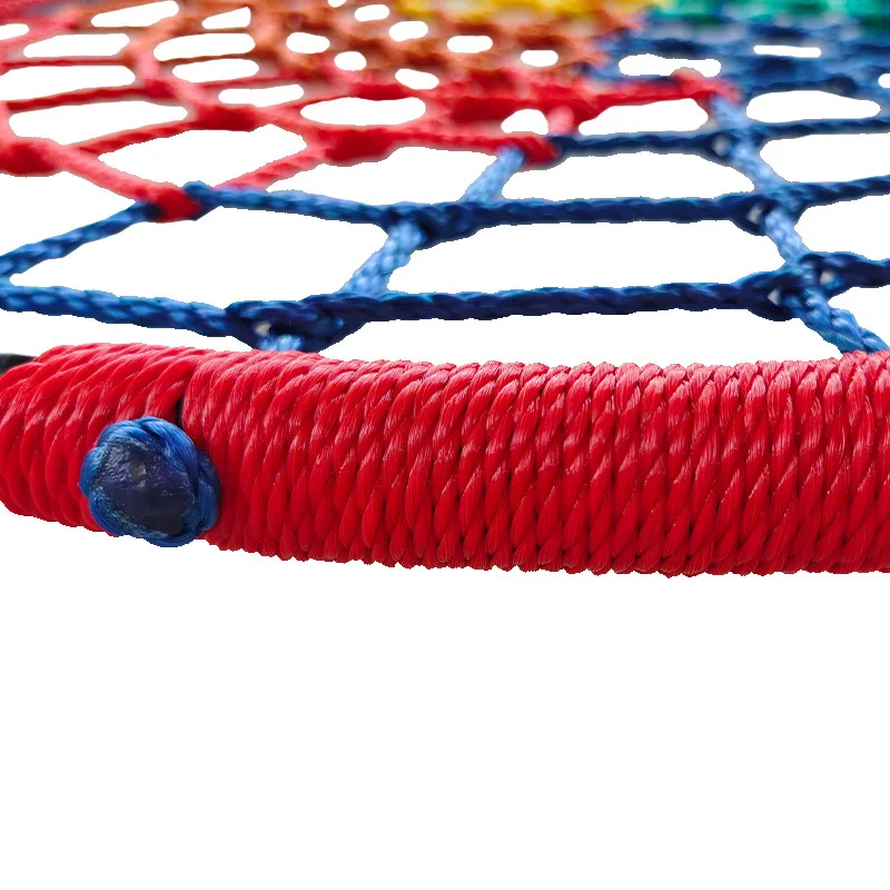 Esporte ao ar livre balanço brinquedos crianças playground balanços quintal criança malha corda pendurado balanço assento crianças jogo jardim árvore balanços