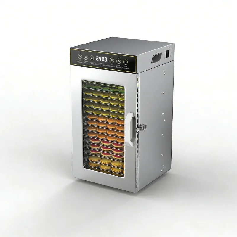 

Smart Color Touch Screen Food Dehydrator Household Fruit Vegetable Meat Drying Machine