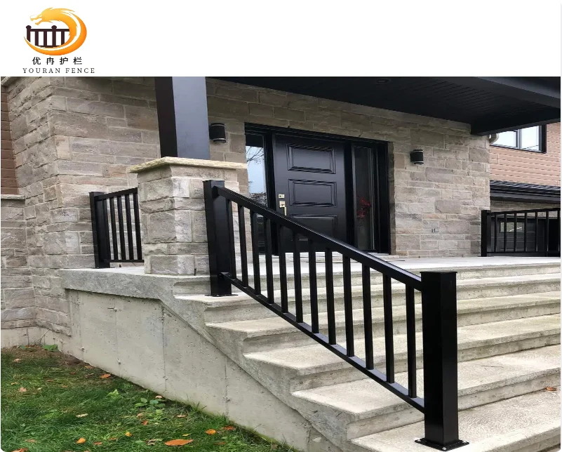 التخصيص نمط جديد DIY تثبيت الدرابزينات الألومنيوم سطح السفينة درابزين وسياج للشرفة #6