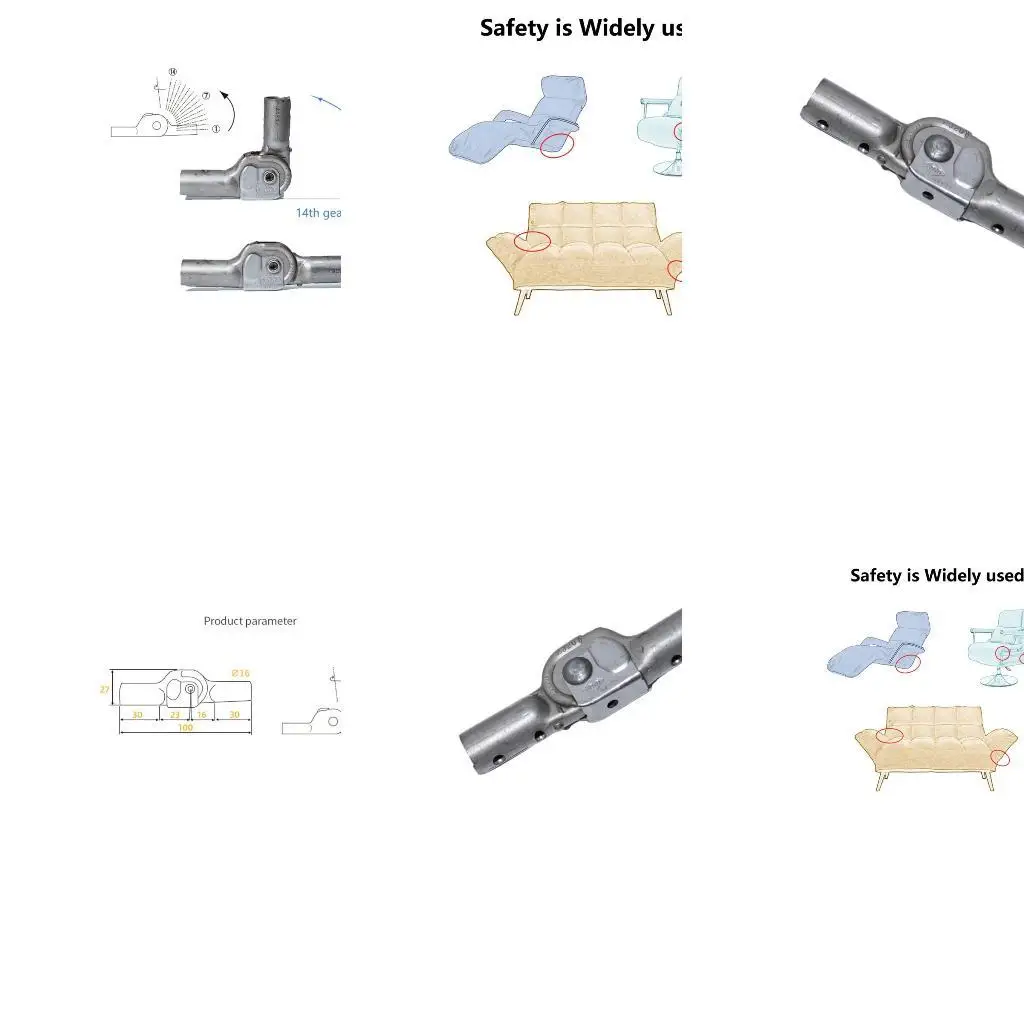 

Y1UD Durability 14 Setting Metal Hinges With Lounge Chairs And Sofa Beds Wall