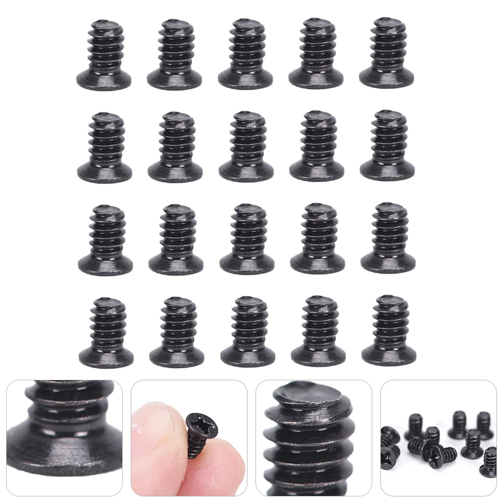 100 Computer ScrewsS Computer Hard Drive Screws 35 Inch for Tray Hot Swap Black Nickel Supply