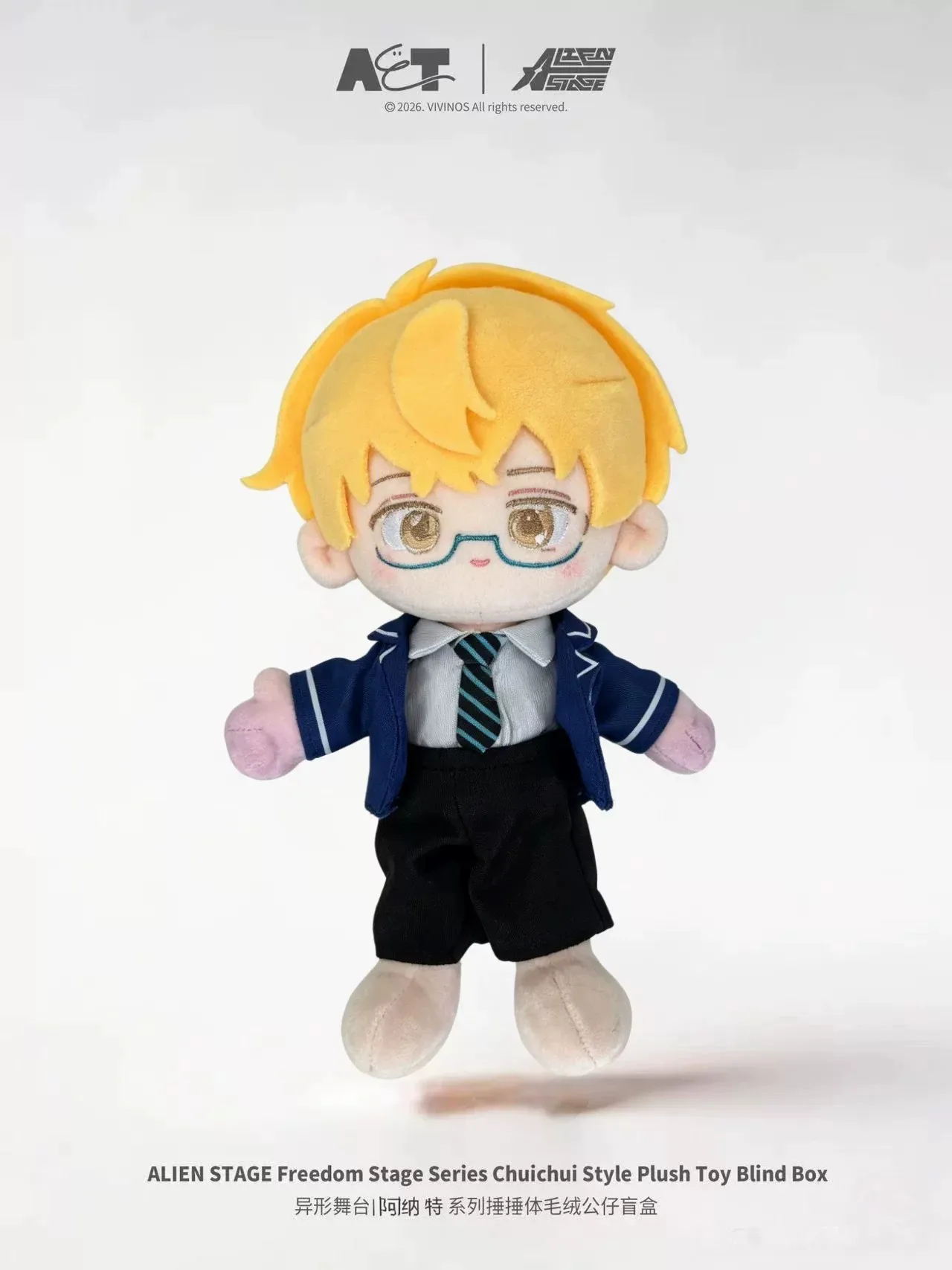 Original ALIENSTAGE Anakt Art High School Squishy Blind Box Q Ver. Version Slow Rebound Squeeze Figure Anime Sammlerstück Geschenkspielzeug – Detail 8