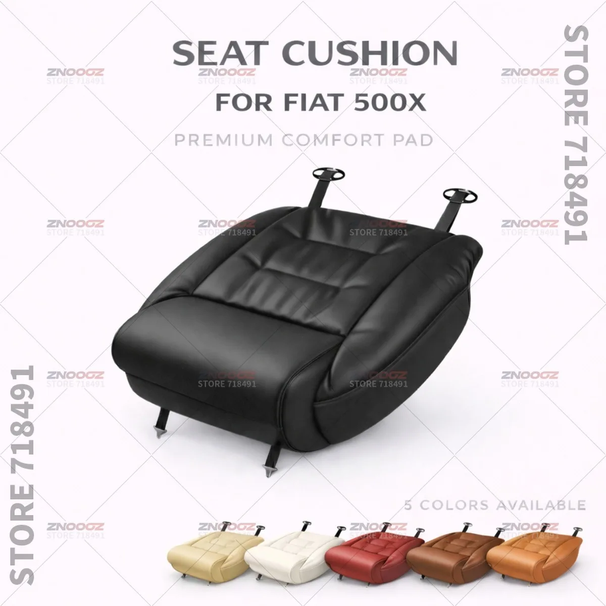 

Подушка-удлинитель для автомобильного сиденья с эффектом памяти, подставка для ног, аксессуары для салона Fiat 500X