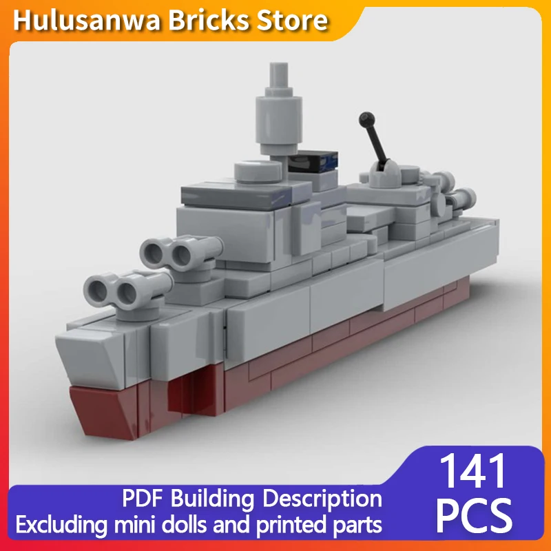 

HMS Ajax WW2 военные сосуды модель MOC строительные кирпичи военное оборудование модульная технология подарок праздник сборка детский игрушечный костюм