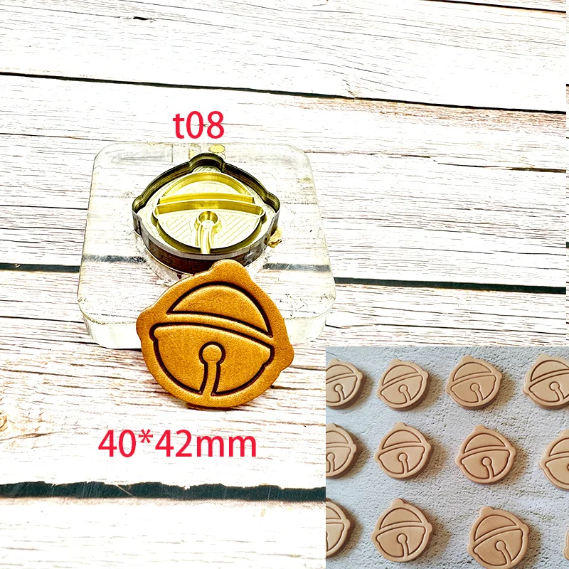 Leather Stamp Cutting Die DIY Keychain Brass Stamping Mold Custom Logo Leathercraft Tool Leather Cutter Knife Blade cutting