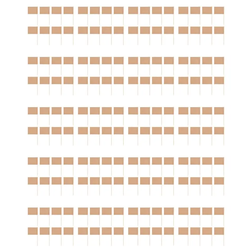 

Премиум-4000 упаковок, пустые флажки для зубочисток, крафт-бумага, выборки для флагов, маркеры для сыра для кексов, еды, фруктов, украшений для вечеринок