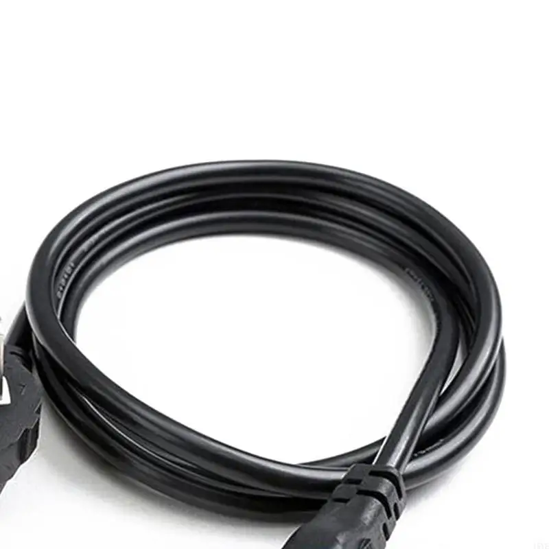  Power Cable Cord 3Pin Prong Cloverleaf Optional Power Adapter for Laptop Notebook 1.2m 4ft