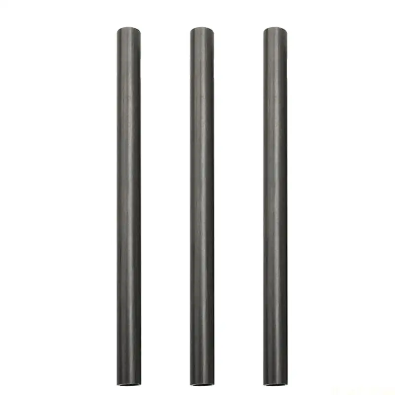 

M5TC Pack of 3 Hollow Carbon Tube for Fishing Rod Repair with Effortless Assembly