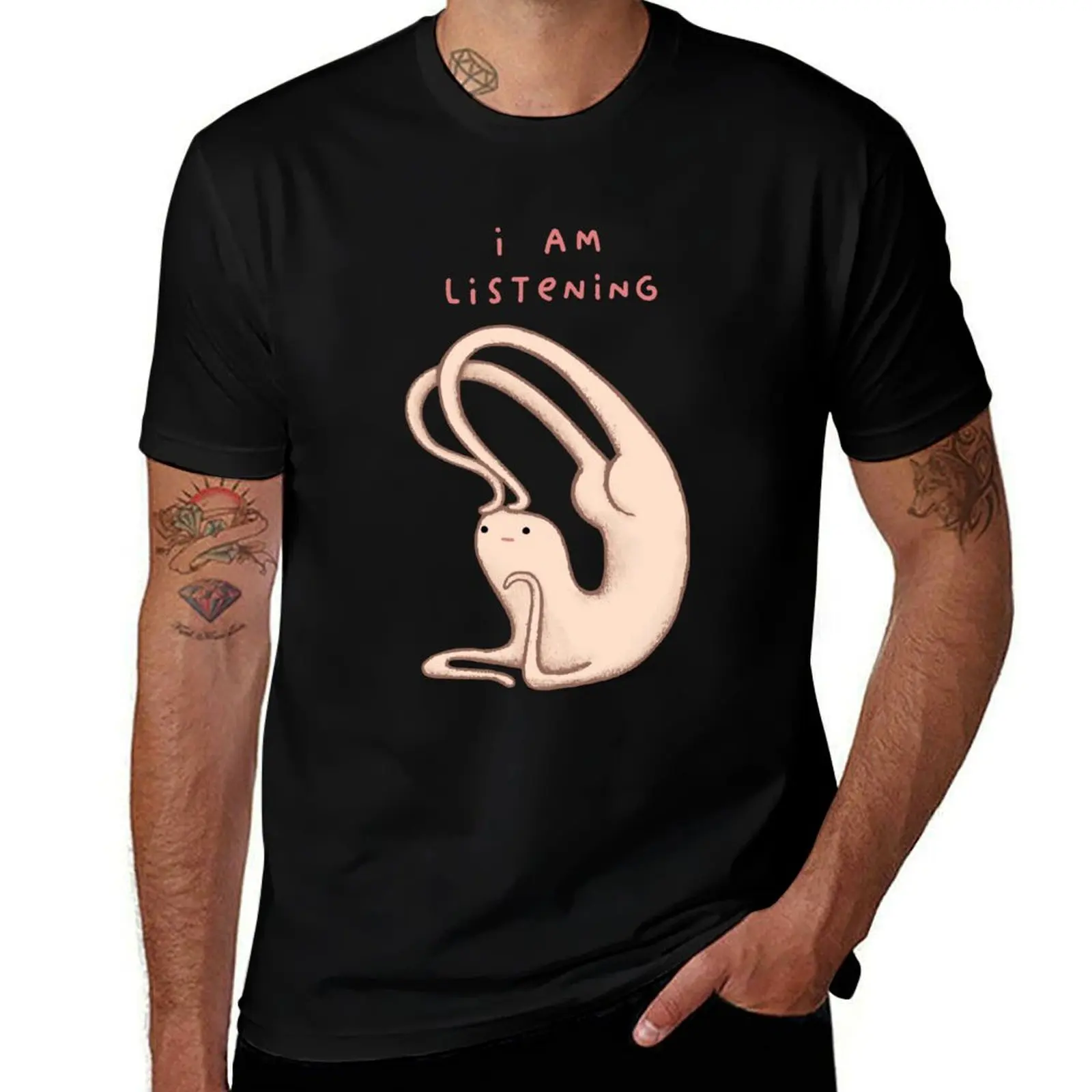 Honest Blob is Listening T-Shirt T-shirt à séchage rapide qui évacue l'humidité