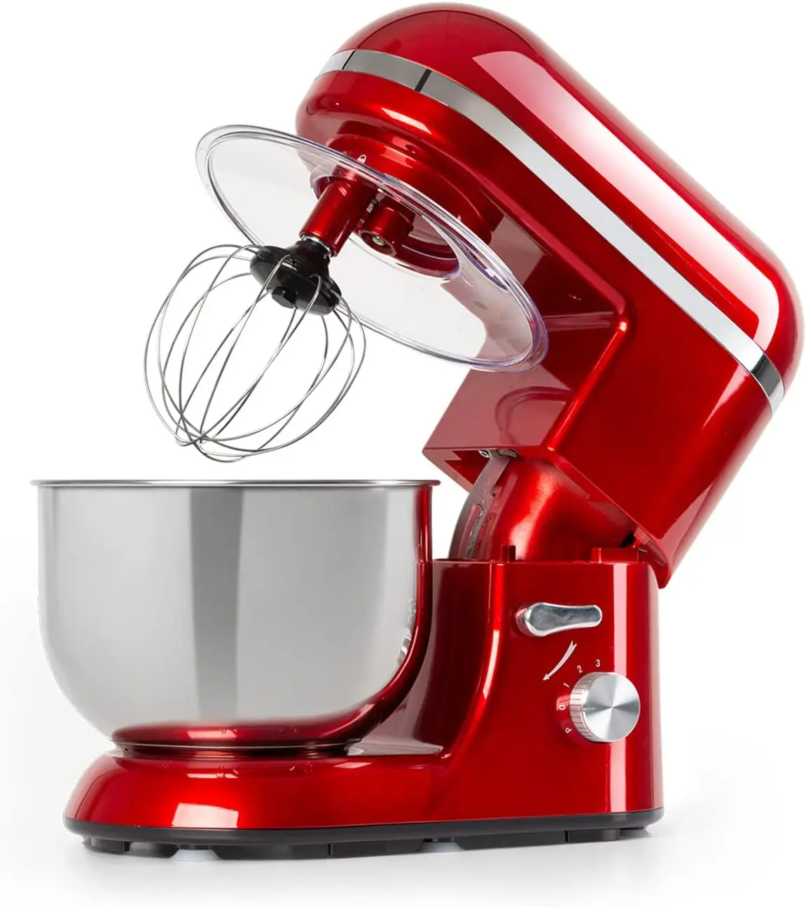 

Bella Elegance Electric Stand Mixer, Grinder, Meat Mixer, Food Mixer, Dough blender, Beater, 1.3-gallon Stainless Steel Bowl