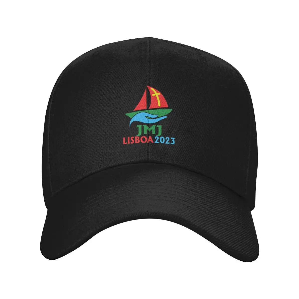 

JWJ Jornada Mundial de la Juventud Lisboa 2023 logo Baseball Cap Golf hats on offer Hat Man For The Sun Women's Golf Wear Men's