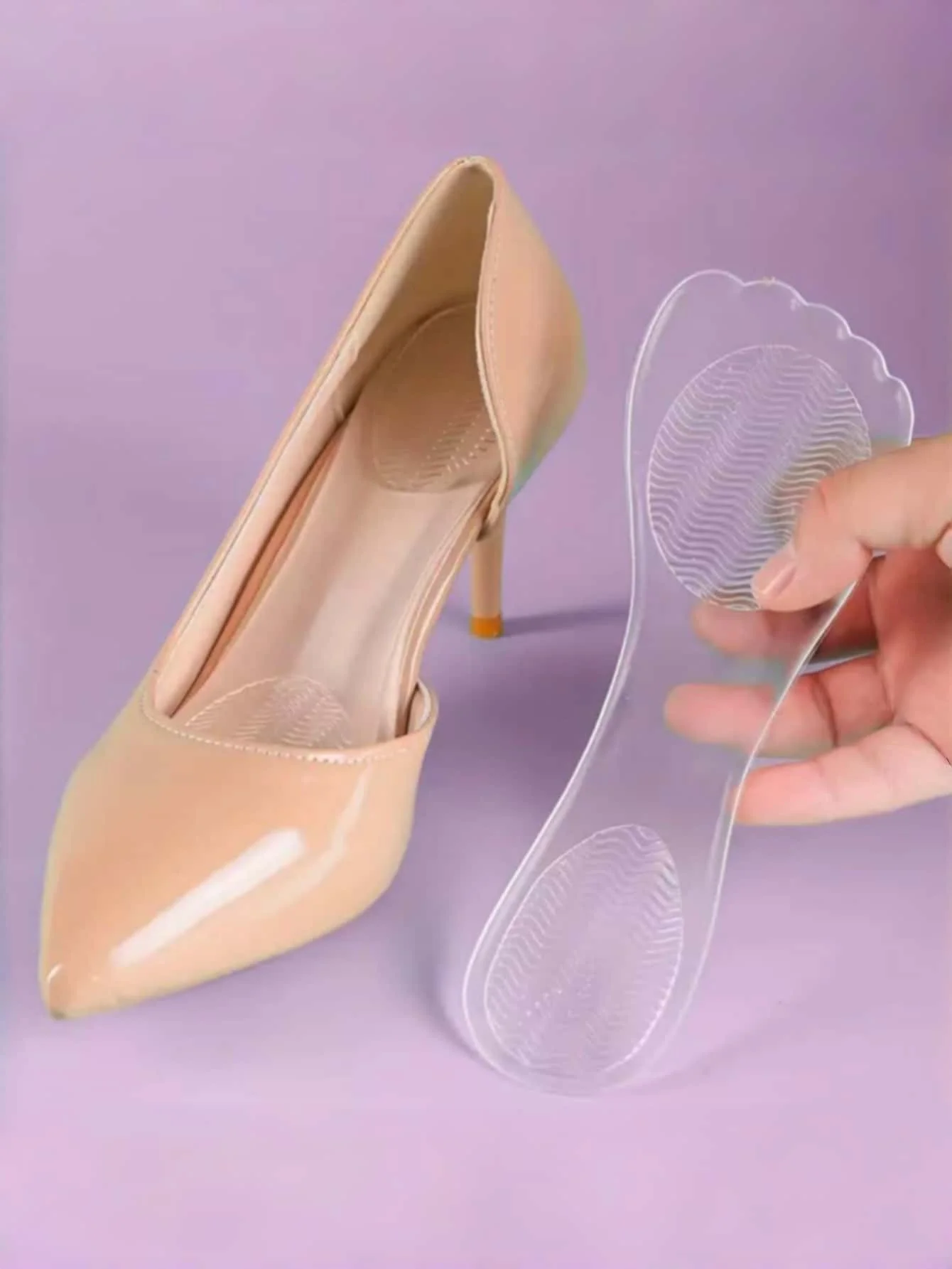 Women's Silicone Insoles - Ultra Comfortable Arch Support, N