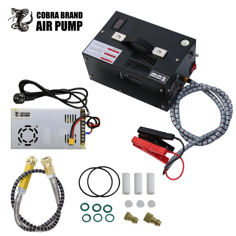 4500Psi 300bar Pcp Compressor 110V 220V Transformator 12v 30Mpa Schieten Luchtpistool Pomp Duiken