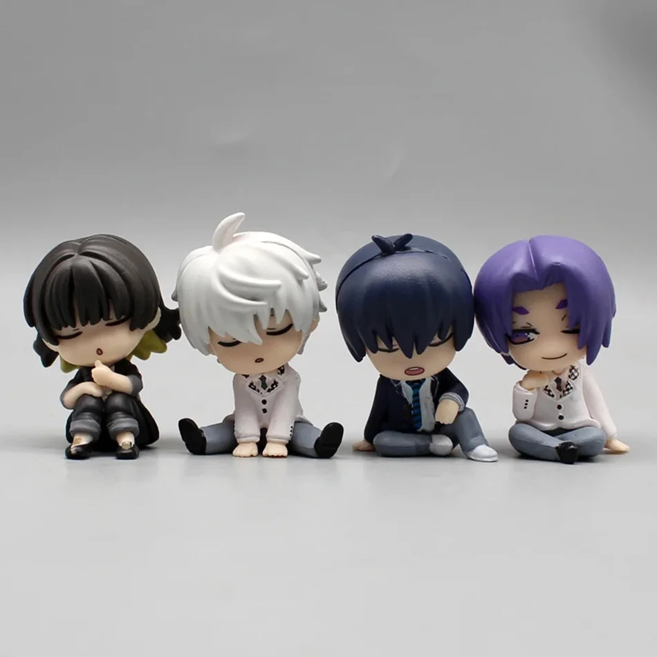 Aixlan Q Version BLUE LOCK Figure Bachira Meguru Nagi Seishiro PVC Anime Figure Q Version Models Pvc Statue Doll Gift