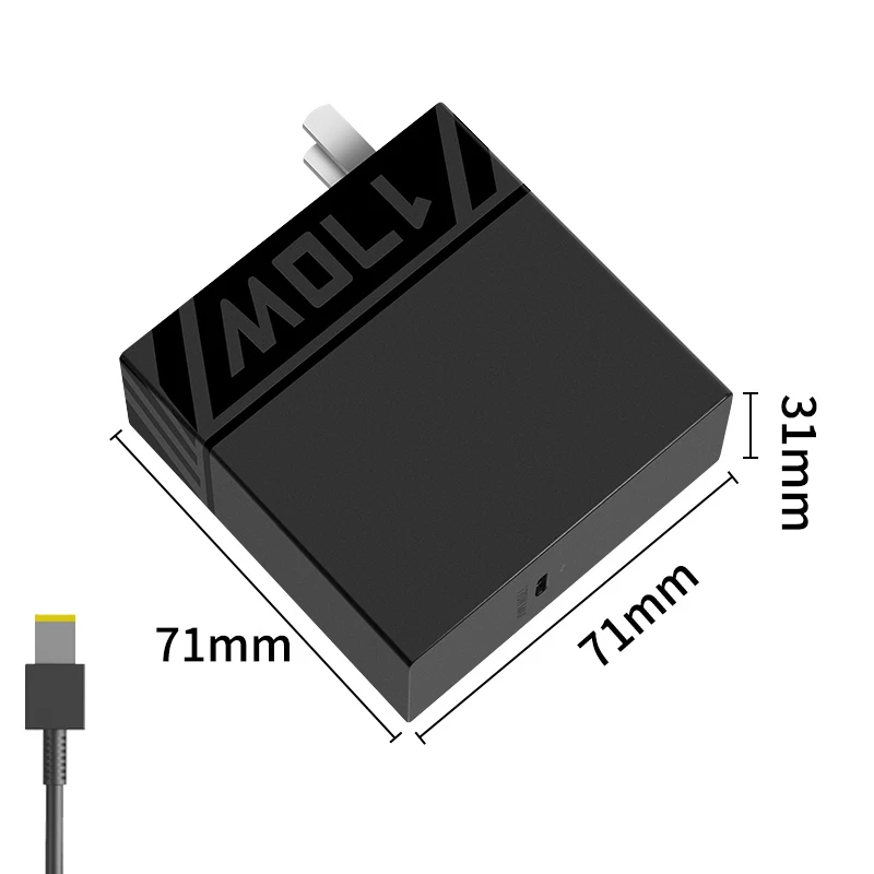 Lenovo Legion C170 C170W Gan Power Adapter Universal Computer Charger Black Pd3.1 Type-C C to C Cable Suitable for Legion Phones, Tablets, and Laptops - view 6