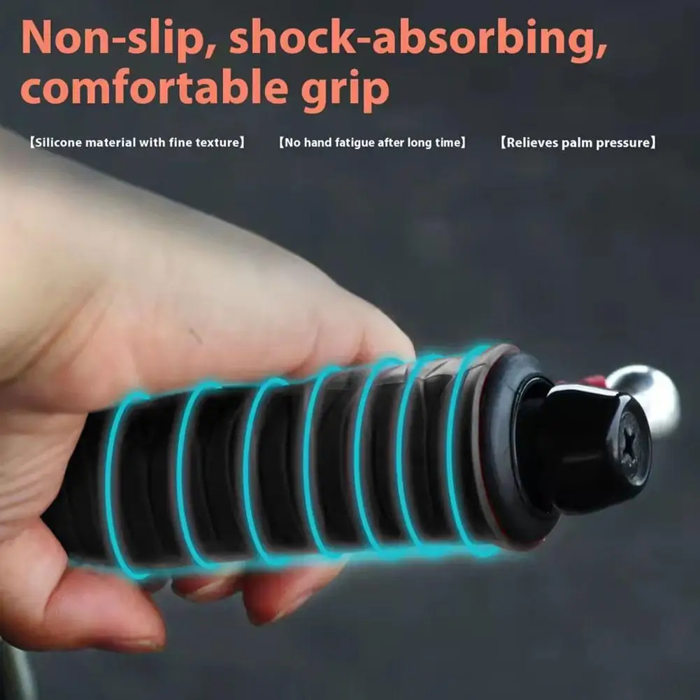 الراقية دراجة نارية المقود القبضات غطاء الذاتي تقلص المقود زلة واقية مكافحة يغطي دراجة نارية اكسسوارات الفرامل U3P1 #5