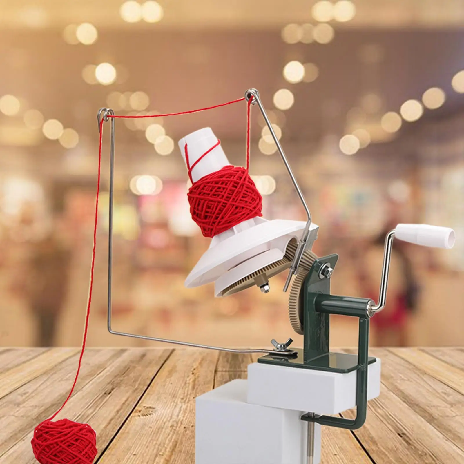 Yarn Winder Easy Installation Crocheting Lightweight Knitter Gift Winding Wool Winder Winding Machine for Wife Beginners Sister
