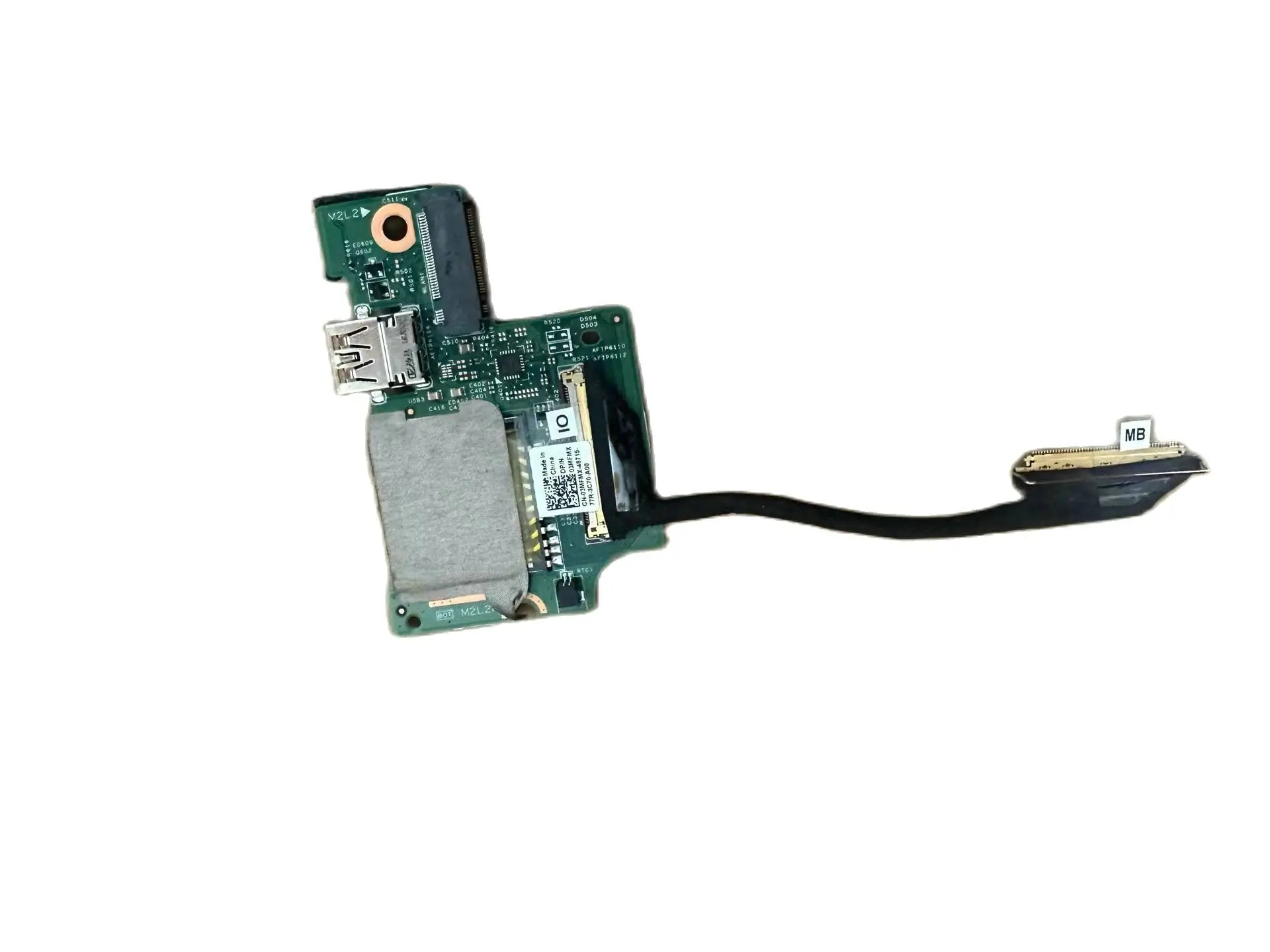 

MLLSE STOCK FOR DELL Inspiron7370 7373 7380 0C86YY USB BOARD POWER BUTTON BOARD SWITCH SD CARD READER FAST SHIPPING