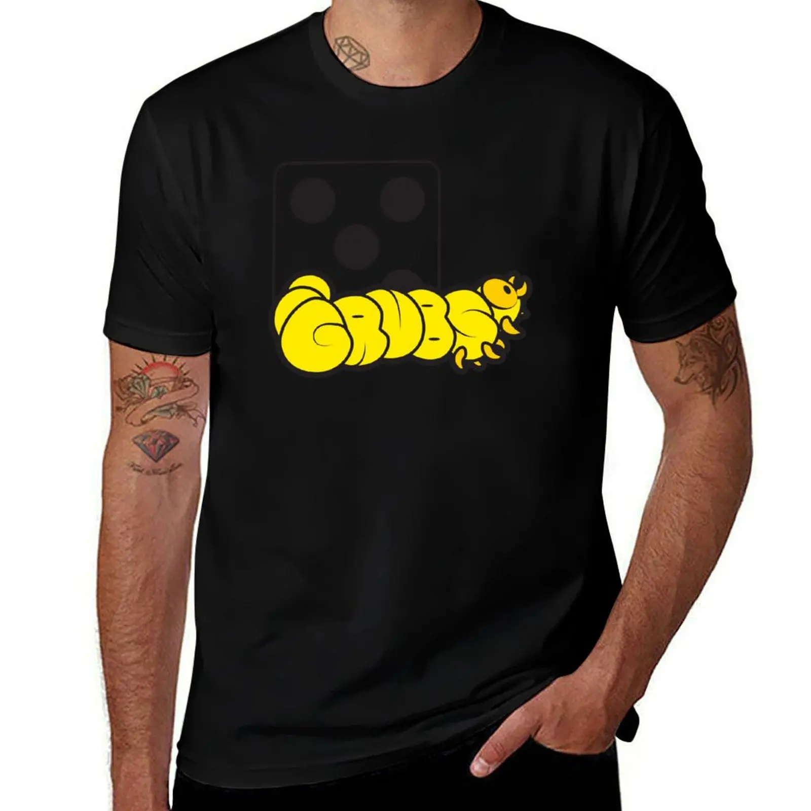 

GRUBS Transparent Ladybug T-Shirt valentines boutique clothes heavyweights Personalized t-shirt mens shirts graphic tee