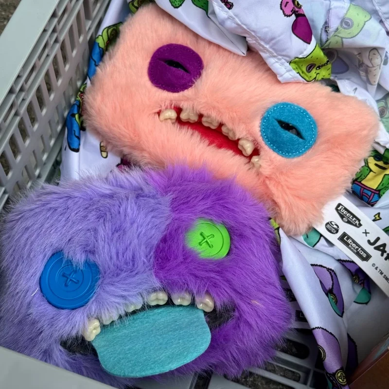 Hot Selling Genuine Stock Cute Tooth Monster Shopping Bag Fuggler Tooth Monster Toy Cartoon Pendant Blind Box Collection Gifts view 5