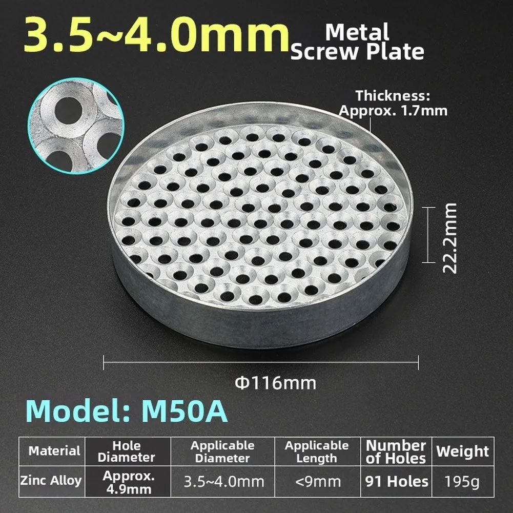 Industrial Grade Screw Organizer Tray Zinc Alloy Screw Organizer: Rust-Resistant, Stackable & Efficient Tool!