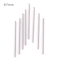 30pcs/lot 67mm Metal Roll Ball Refills 0.5mm Replaceable Rods for Multicolor Ballpoint Pen Office School Writing Supplies