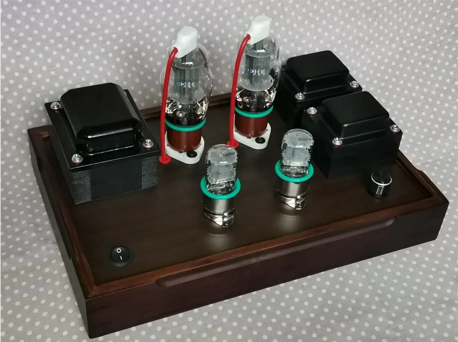 

Latest 7.5W *2 807 (FU-7) single-ended tube amplifier, the sound is comparable to EL34, 6L6, KT66, 6G2P (6SQ7)+807 (FU-7)