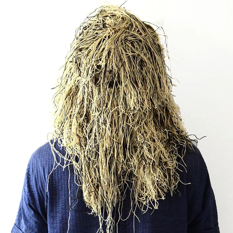 التكتيكية الادسنس قناص موقع قراء دعوى هود التمويه القبعات ل Ghillie دعوى الصيد الألوان CS لعبة غطاء رأس