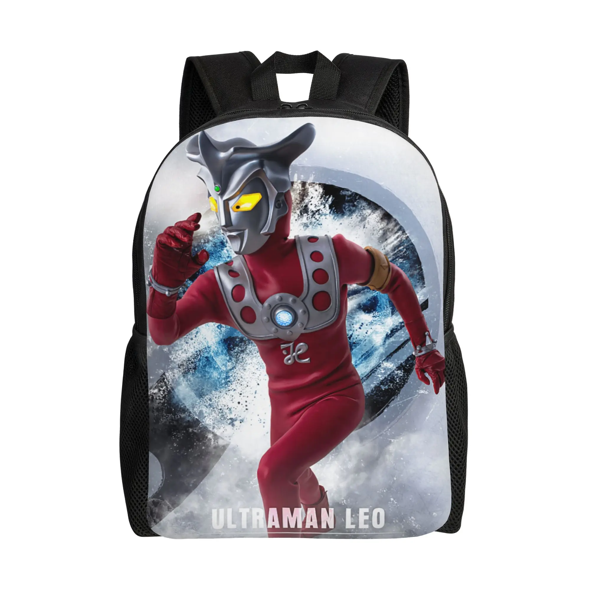

Bandai backpacks ULTRAMAN LEO Ultra Galaxy Fight The Destined Crossroad Daypack mochila Design Campus Zipper Closure Rucksack