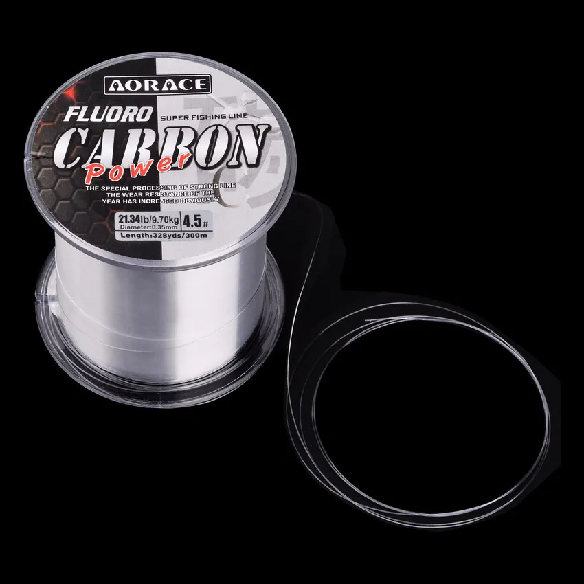 Aorace 300 m Fluorkohlenstoff-Angelschnur, japanische importierte Kohlefaser-Nylonschnur, 1–15 kg, sinkende Monofilament-Schnur, Meeresangeln – Detail 6