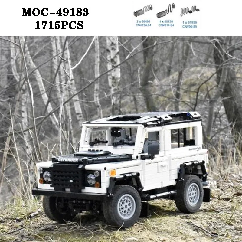 

Classic MOC-49183 Building Block Off Road High Difficulty Assembly Building Block Adult and Children Education Toy Gift