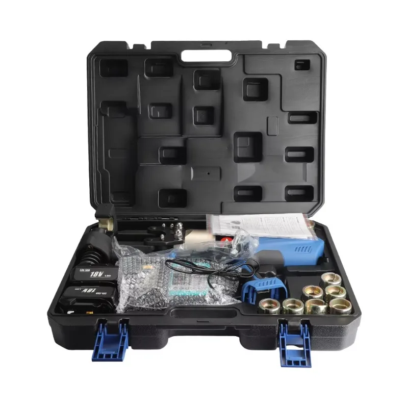 Two-in-One EZ-400/55 18V Battery-Powered Hydraulic Crimping & Cutting Tool