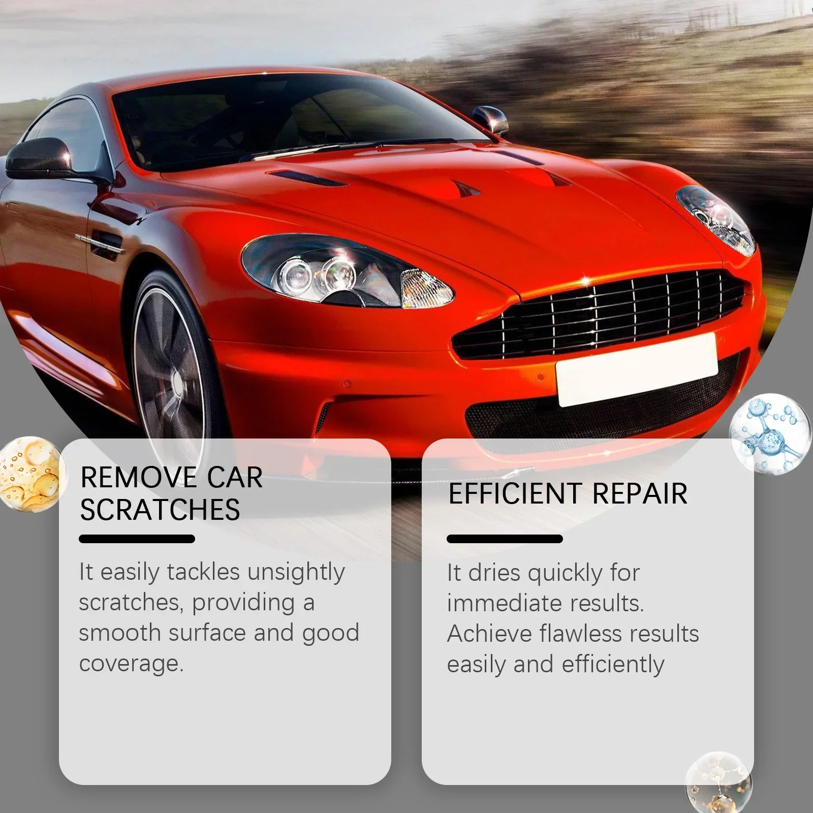 شمع مزيل خدوش السيارة - التنظيف العميق وإزالة الخدوش |   تلميع السيارة وحماية المعطف من أجل اللمعان والترميم