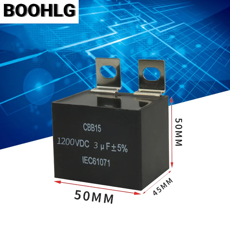 

IGBT insensitive absorption capacitor MLC-S 1200VDC 3uF high-frequency inverter welding machine absorption capacitor