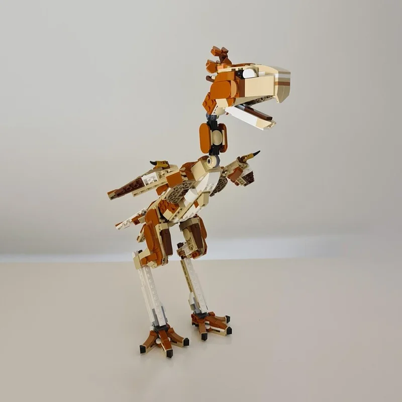 799 قطعة MOC Phorusrhacos Longissimus فلامنغو نموذج اللبنات العمارة هدايا عيد الميلاد تجميع اللعب لتقوم بها بنفسك فكرة عيد ميلاد #2