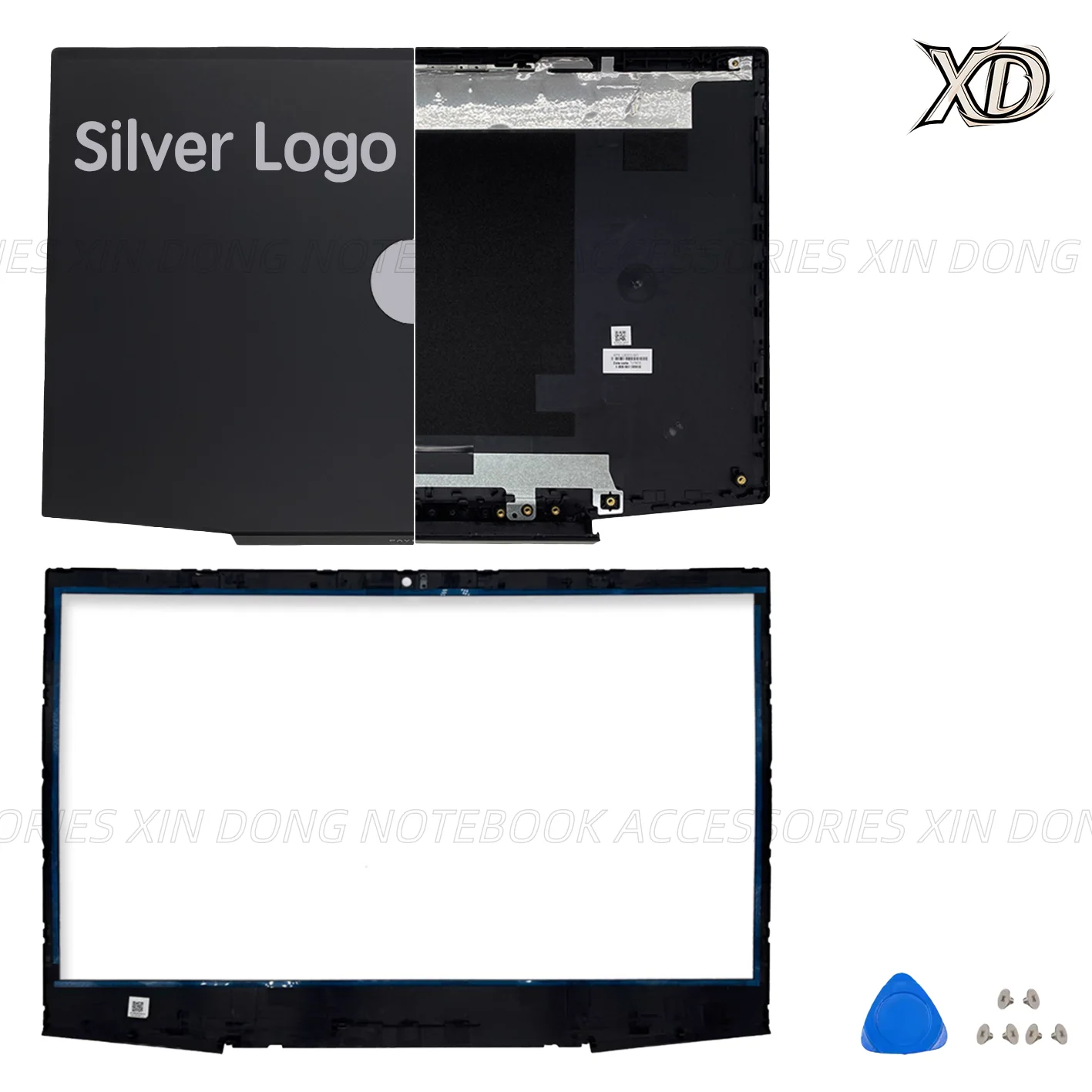 Laptop Housing Case For Pavilion Gaming 15-CX 15T-CX TPN-C133 15-cx0056wm LCD Back Cover / Front Bezel / Hinges Replacement
