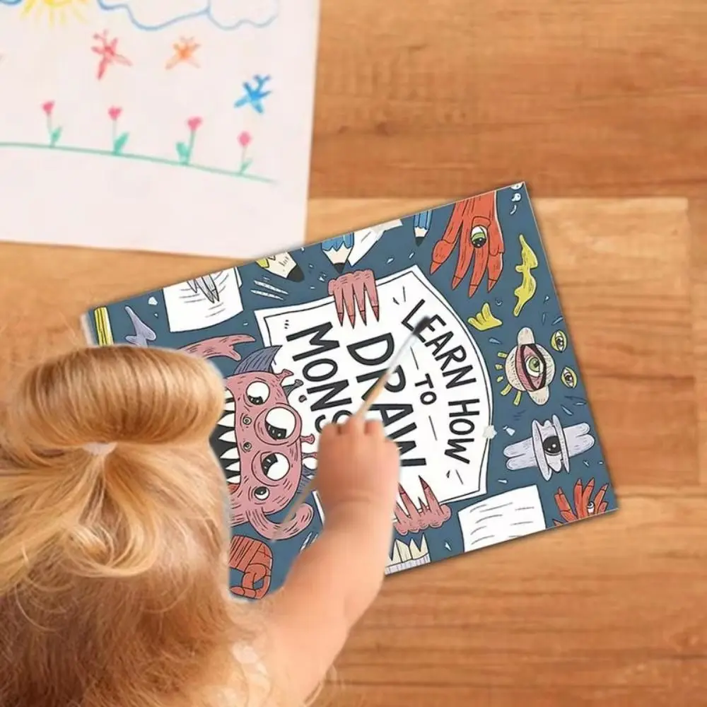 Travel Drawing Cartoon Coloring Book Early Education Stationery Graffiti Copy Sketch Book Doodling Enlightenment