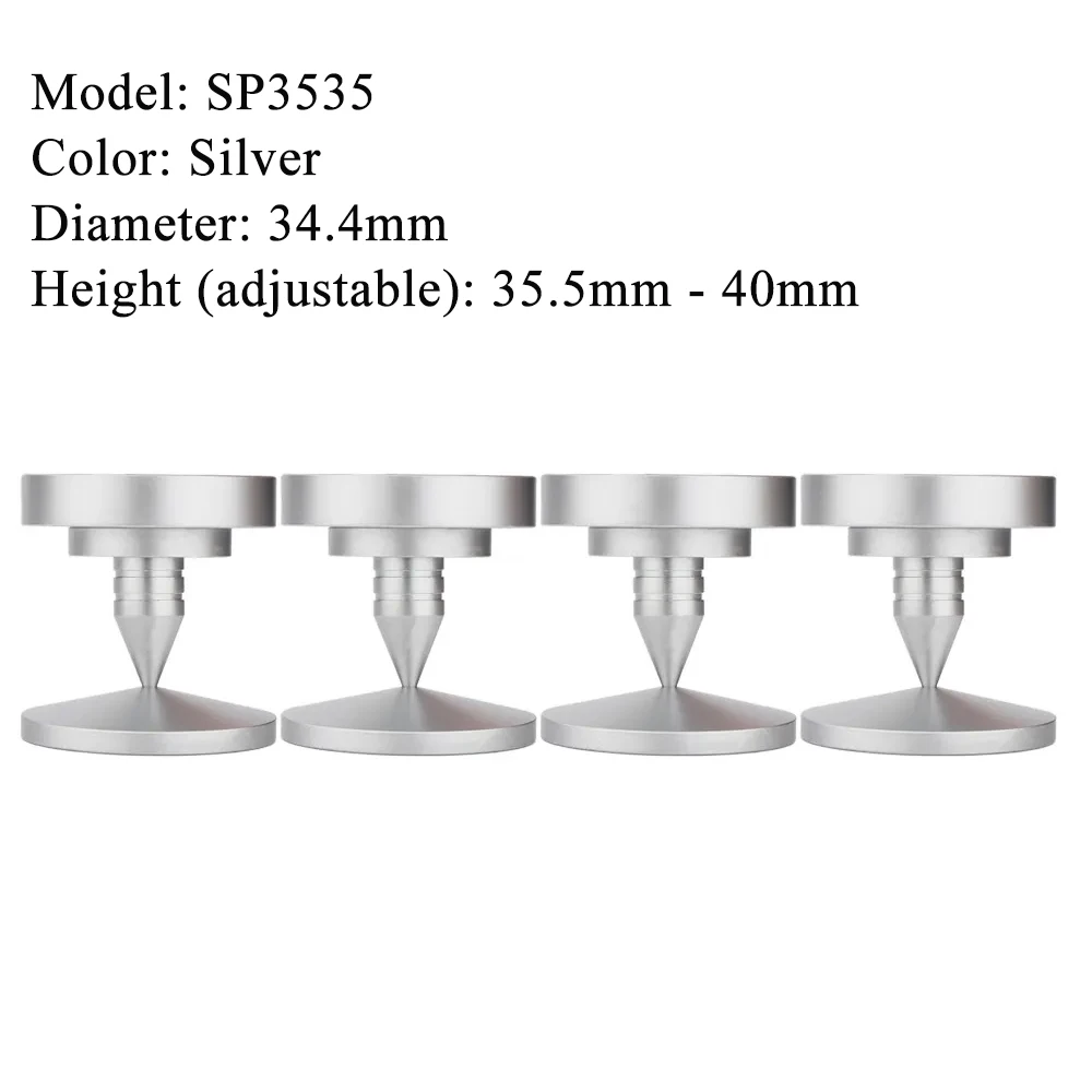 SP3535 High-end HiFi Audio Speaker Shock-absorbing Isolation Footpad Conical Power Player Turntable CD Player Support Base