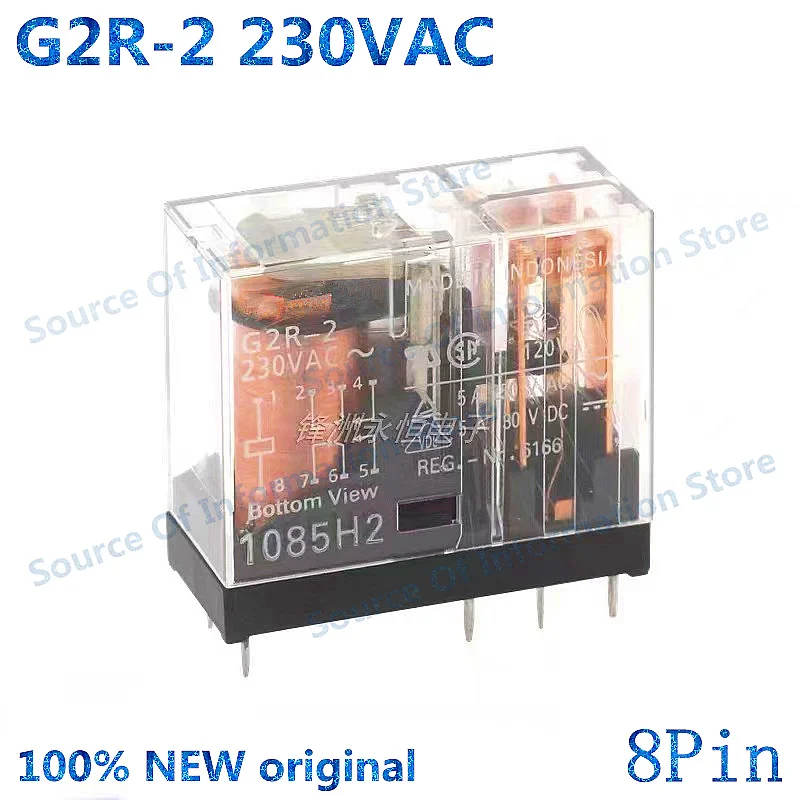 

G2R-2 230VAC Relay A 8Pin 230VAC 100% New original