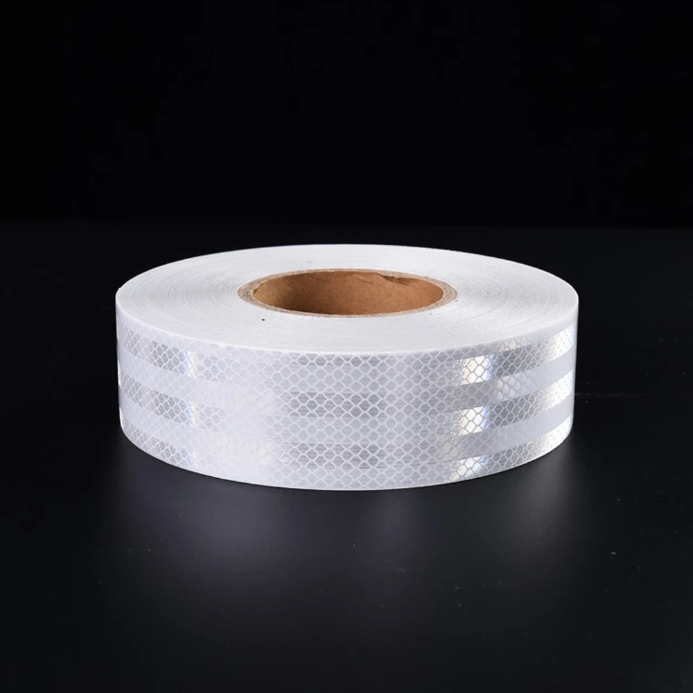 Reflective Tape Outdoor Safety Reflector Tape Strips Waterproof Fluorescent Tape For Trailers Trucks