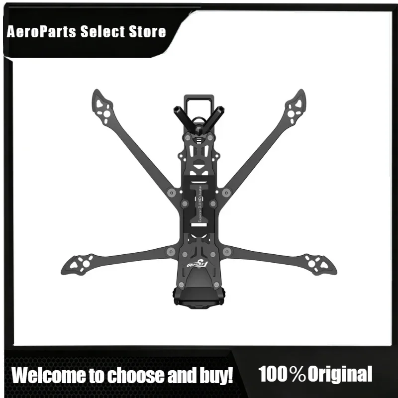 HA 1pcs Flywoo Explorer LR 4 Inch O4/O4 PR0 Frame Kit Support O4/O4 PRO Air Unit VTX For DIY FPV Racing Drone