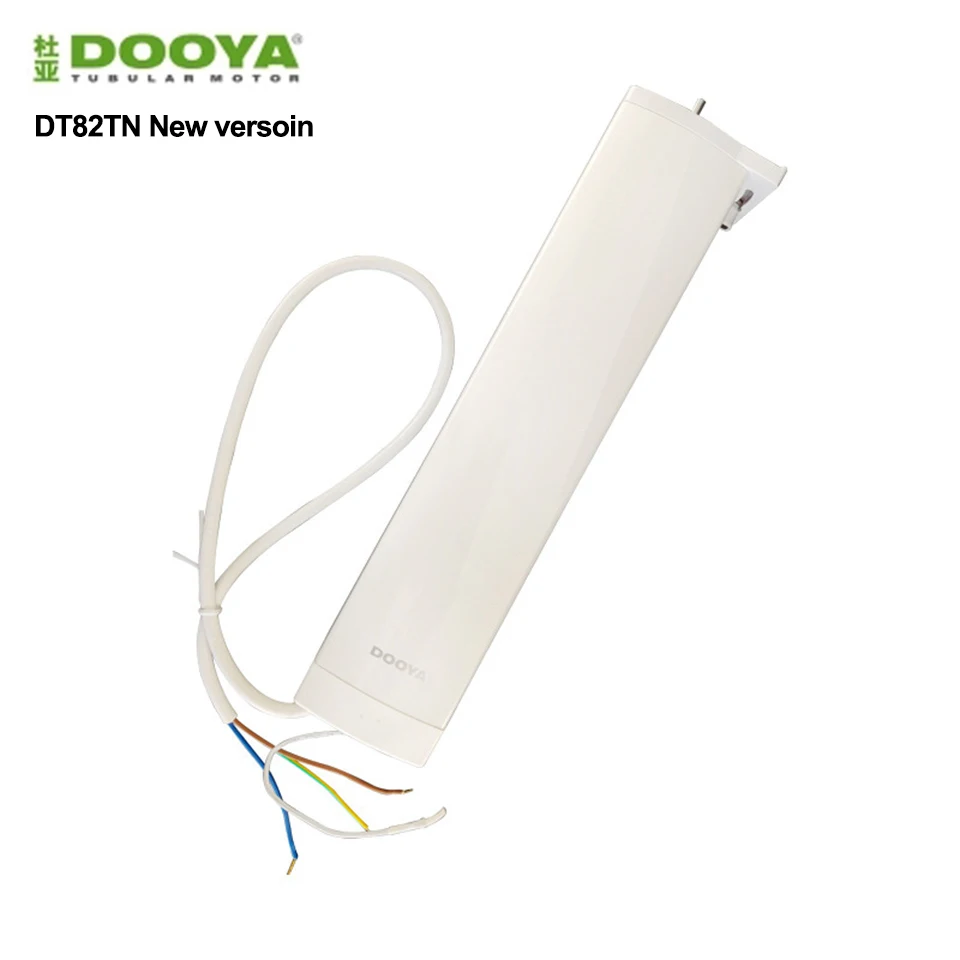 New DOOYA DT82TN 3 Wire AC curtain motor 100-240V 50/60 HZ,Dry Contact Switch/RF433 Control,Silent curtain motor for smart home