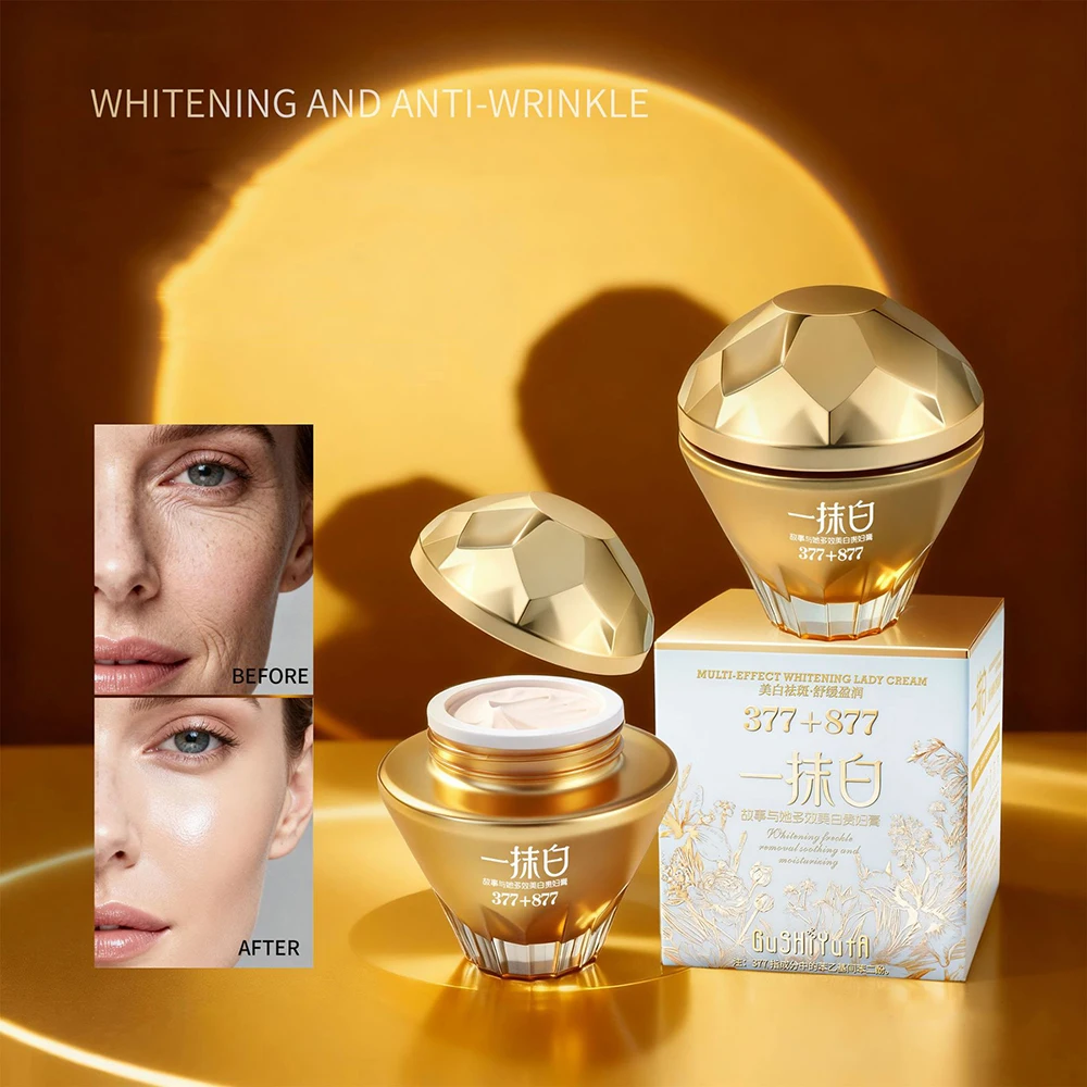Multi Effect Whitening Lady Cream Revitalizing Reduce Fine Lines Moisturizing Brighten Improve Dry Face Cream Korean Skincare