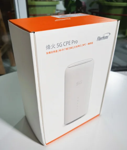 fiber-home 5g cpe  lg6851f  Wi-Fi 6 2.5Gbps 5G WiFi Router  3LAN+1WAN Dual-Band  WPA3 Build-in 8 Antannes