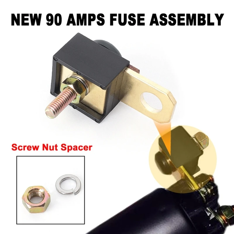 90 Amp Starter Fuses Assembly for Marine Starter Fuses Assy 90 Amp 88-79023A91 Replacement D7YA